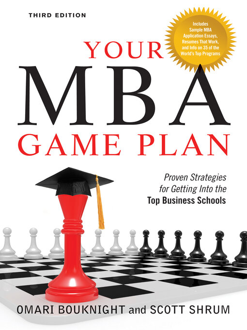 Title details for Your MBA Game Plan by Omari Bouknight - Available